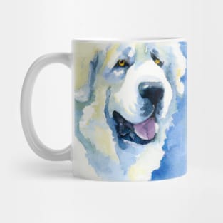 Watercolor Great Pyrenees - Dog Lovers Mug